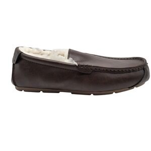 Koolaburra by UGG Tipton Smooth Mens Slippers Moccasin Brown US 11 NWB